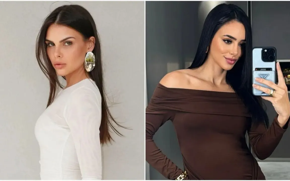 Amanda e Bruna são mães das filhas mais novas de Neymar