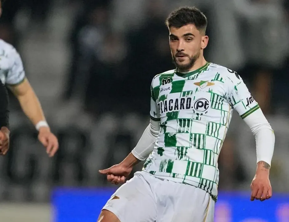 Rúben Ismael em ação pelo Moreirense
