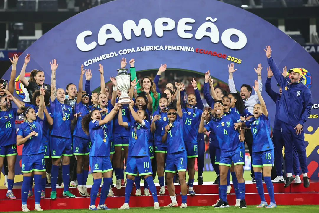Seleção Brasileira conquista o nono título sul-americano
