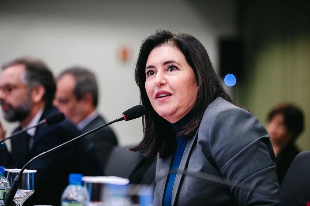 A ministra de Planejamento, Simone Tebet