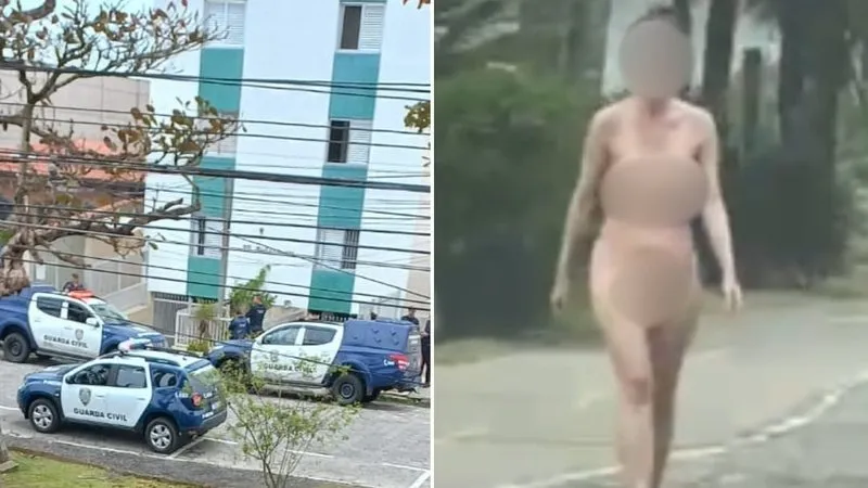 A mulher foi presa em flagrante