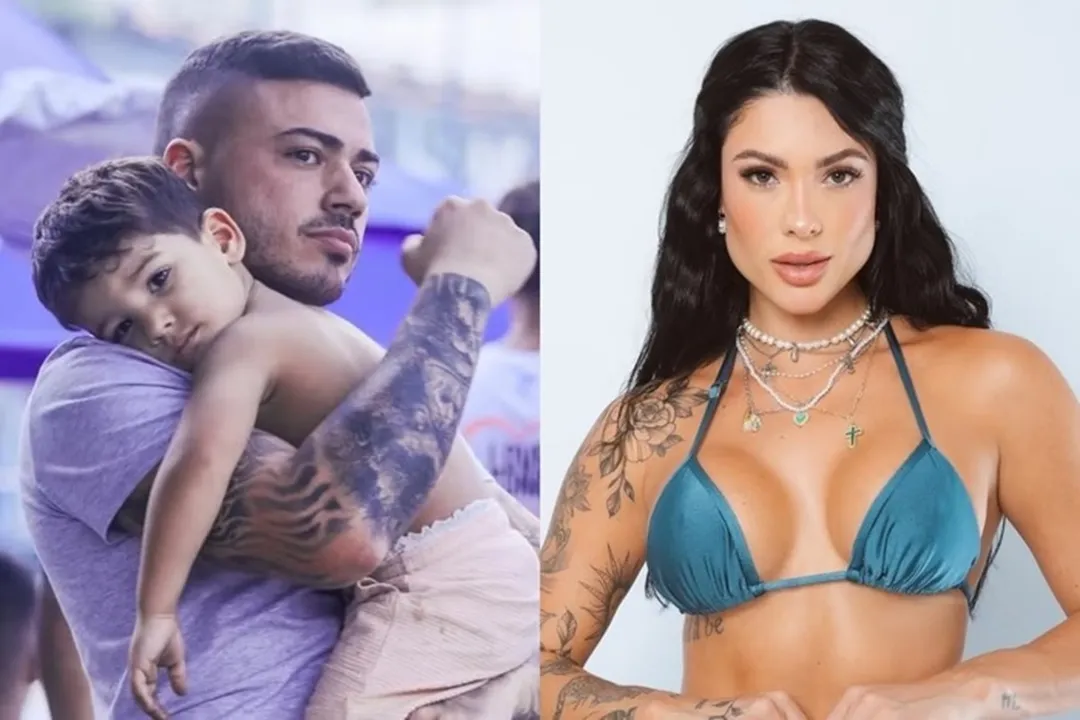 Rayane Figliuzzi e o ex, Junior Navarro