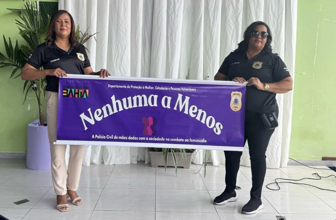 Polícia Civil da Bahia anuncia ação contra a violencia à mulher
