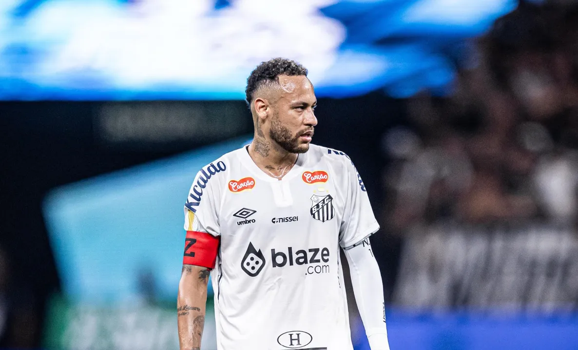 Neymar, atacante do Santos