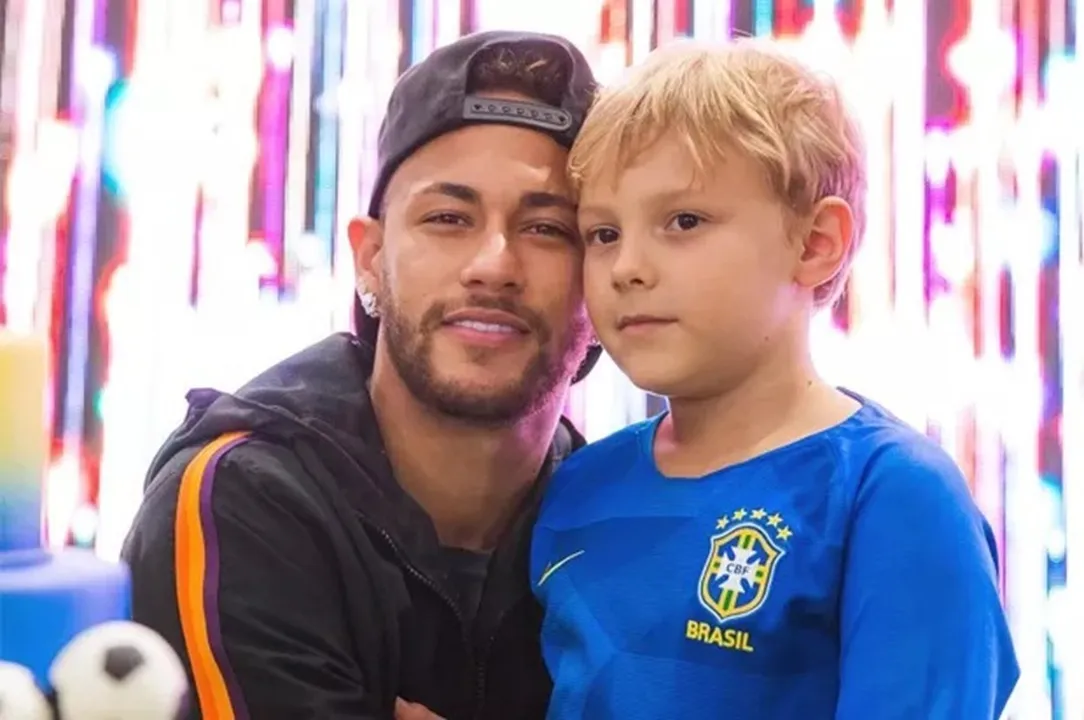 Neymar e Davi Lucca