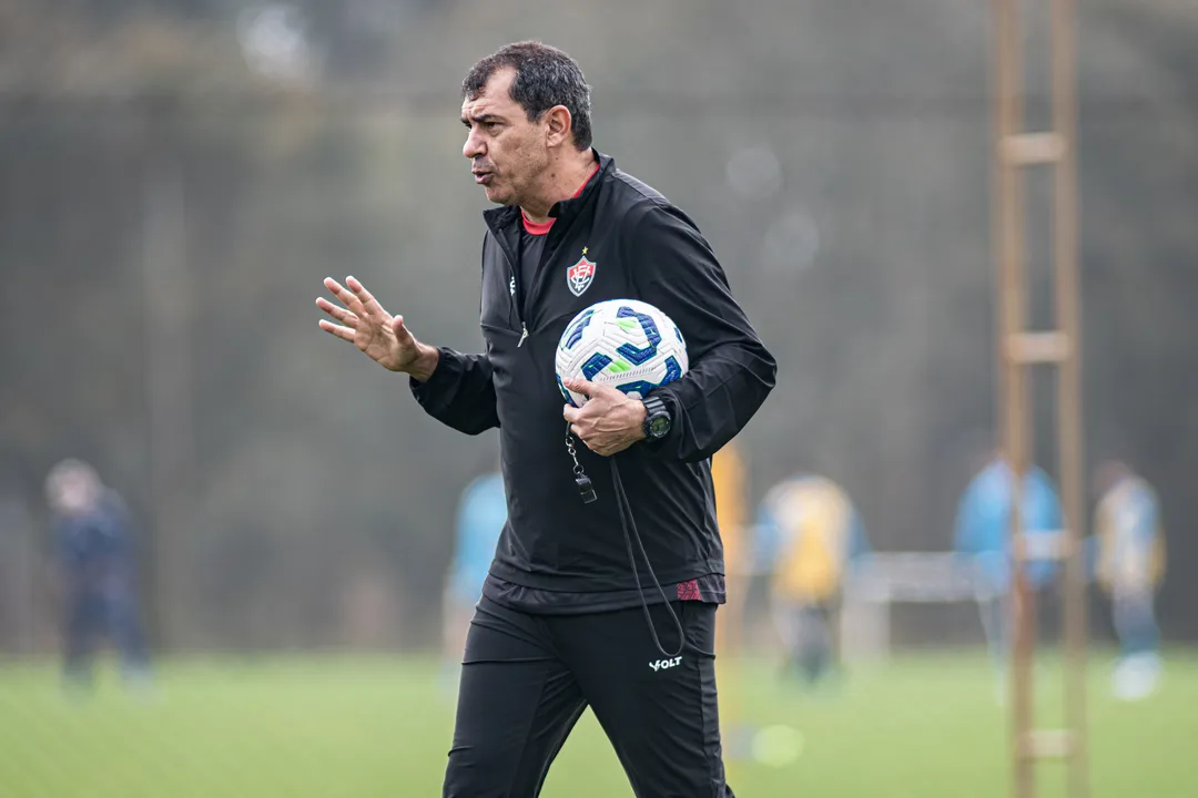 Fábio Carille, técnico do Vitória