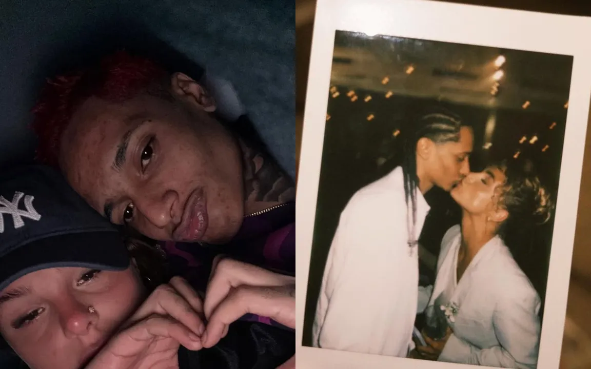 Feranda tem compartilhado posts sobre o rapper