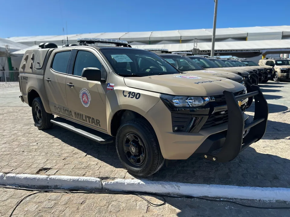 Os veículos modelo pick-up serão destinados ao 6º Batalhão da Polícia Militar