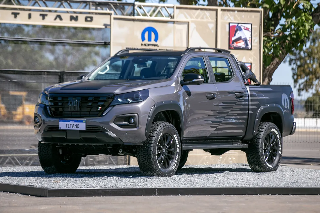 Nova Fiat Titano 2026 tem toque da Design Center da Stellantis