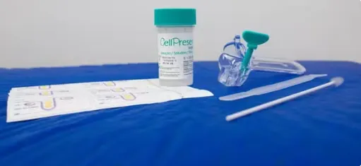 Teste DNA-HPV, disponível no SUS.