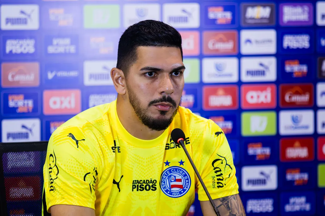 Apresentado pelo Bahia, o goleiro João Paulo revelou conversas com Thaciano e Jean Lucas antes de assinar. Ele aguarda o BID para estrear contra o Fluminense pela Copa do Brasil.