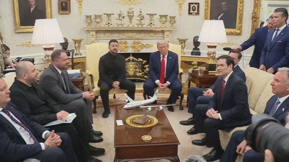 Zelensky se reúne com Trump no Salão Oval para discutir paz na Ucrânia