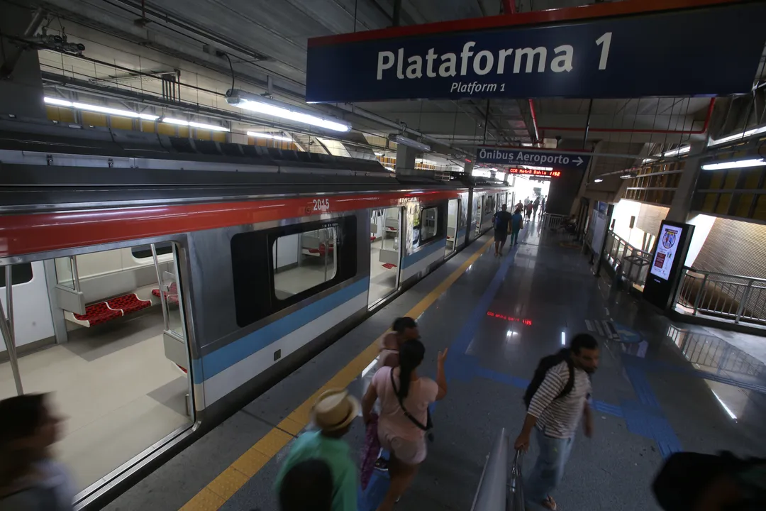 Estação Aeroporto do Metrô de Salvador