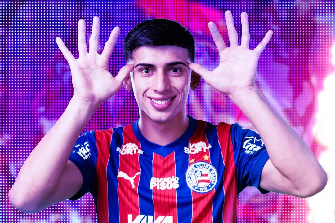 Atacante argentino foi oficializado como jogador do Esquadrão nesta terça-feira, 26