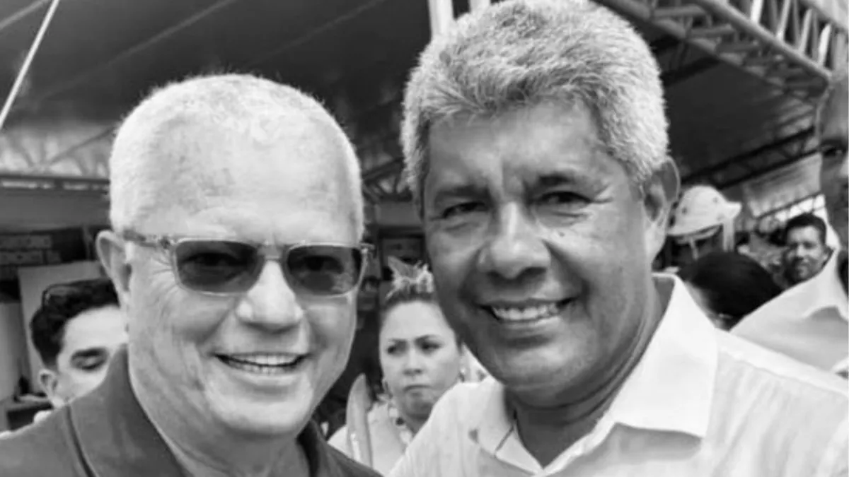 Jerônimo Rodrigues (PT) ao lado do presidente Everaldo Anunciação