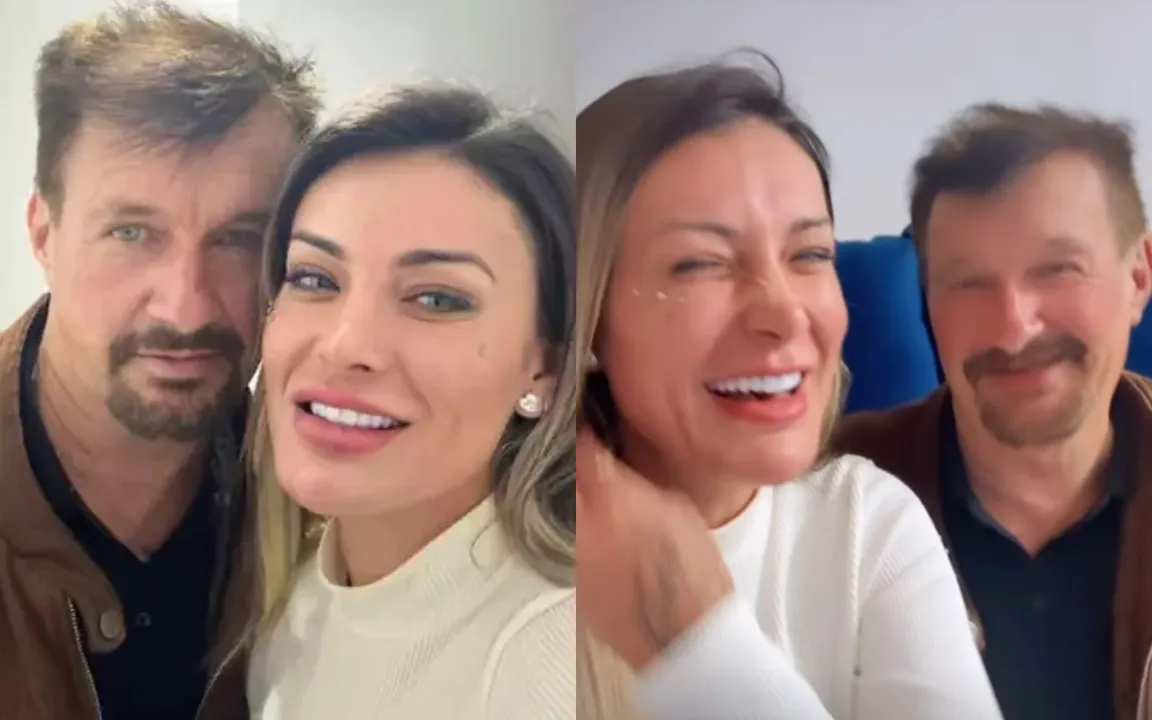 O pai da influenciadora compartilhou registros do momento na web
