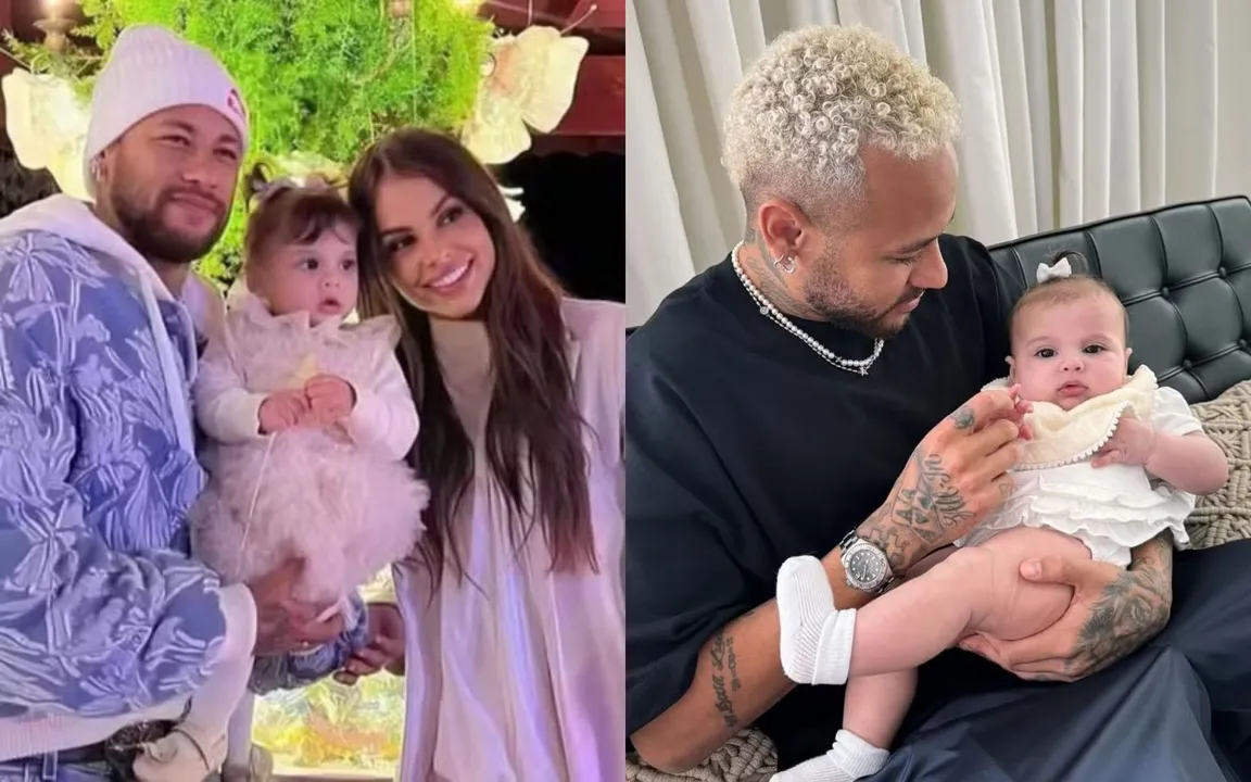 Helena é filha de Neymar e Amanda Kimberlly