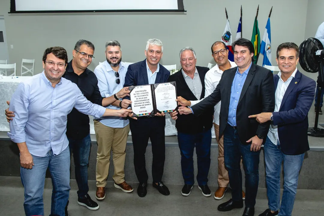 Prefeitura de Piatã anunciou início da construção das Estações de Tratamento de Água