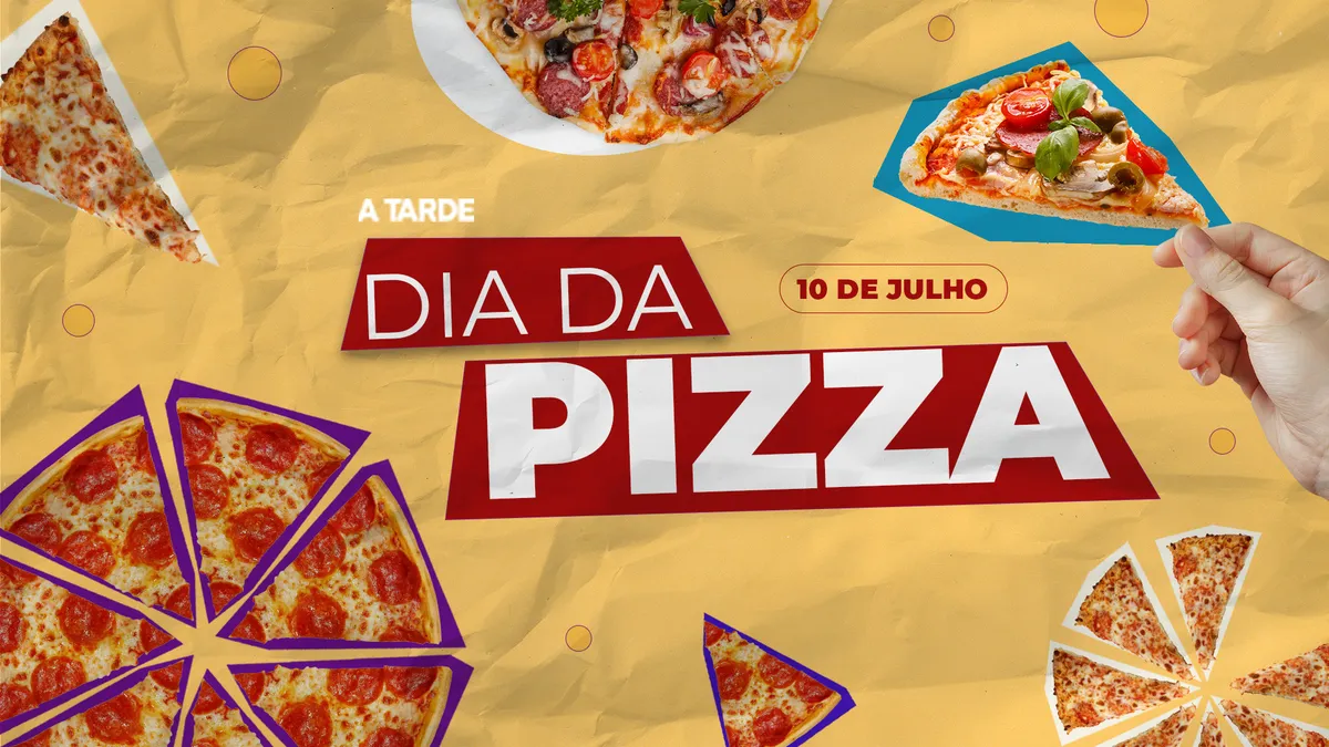 Dia da Pizza é comemora dia 10 de julho