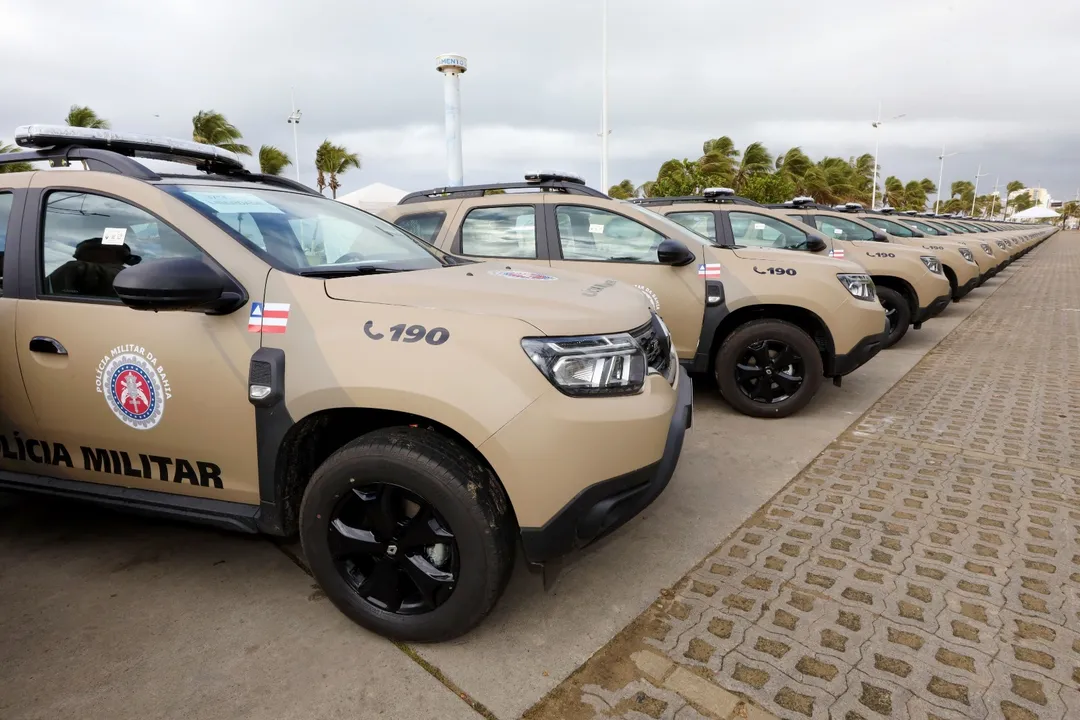 Mais 120 viaturas compõem a frota da PM-BA