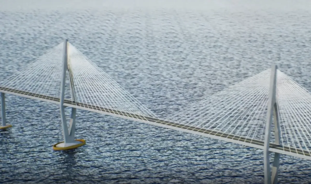 Imagens projeto Ponte Salvador-Itaparica