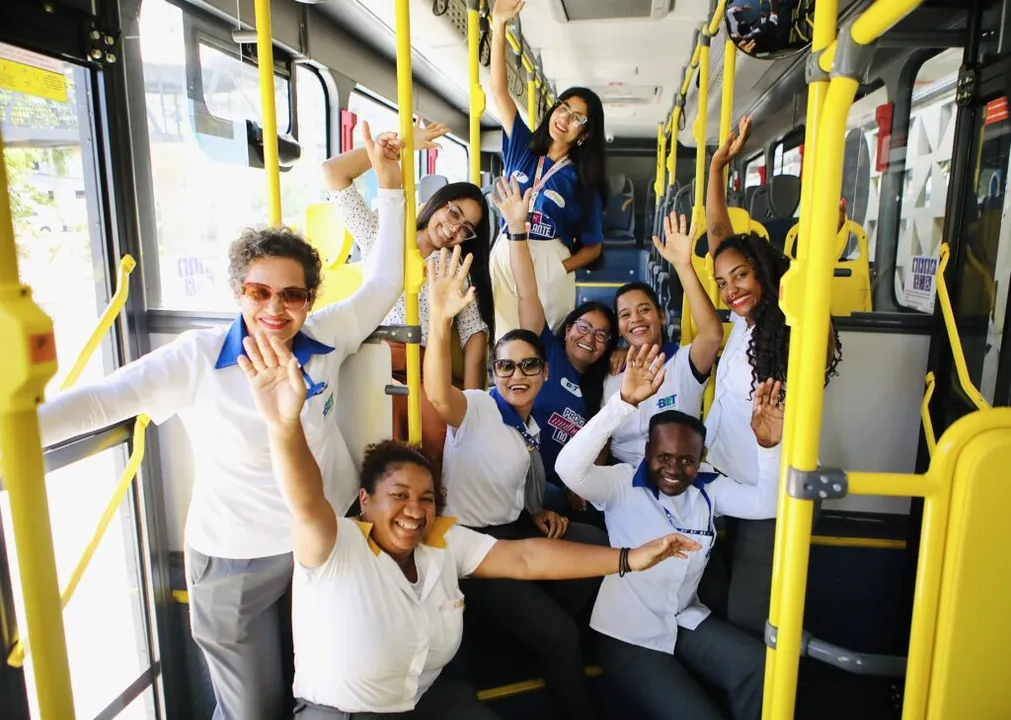 Algumas mulheres que participaram do programa integram atualmente o BRT de Salvador