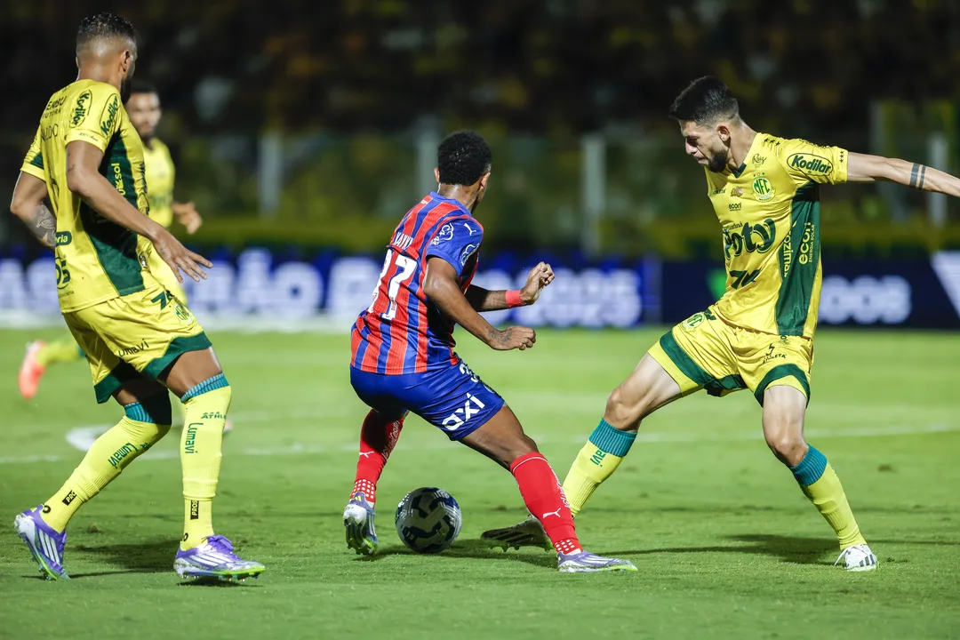 Bahia e Mirassol se enfrentaram pela 22ª rodada do Brasileirão