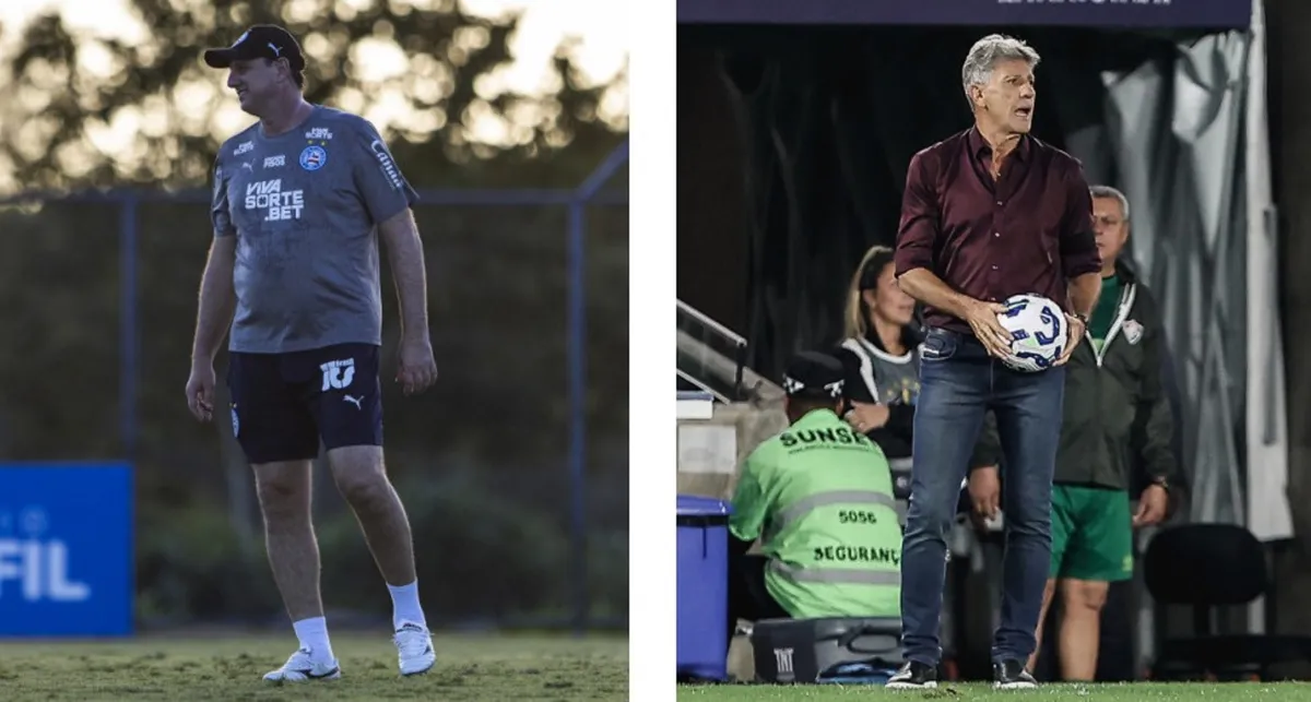 Rogério Ceni versus Renato Gaúcho: Quem levará a melhor esta noite na Fonte Nova?