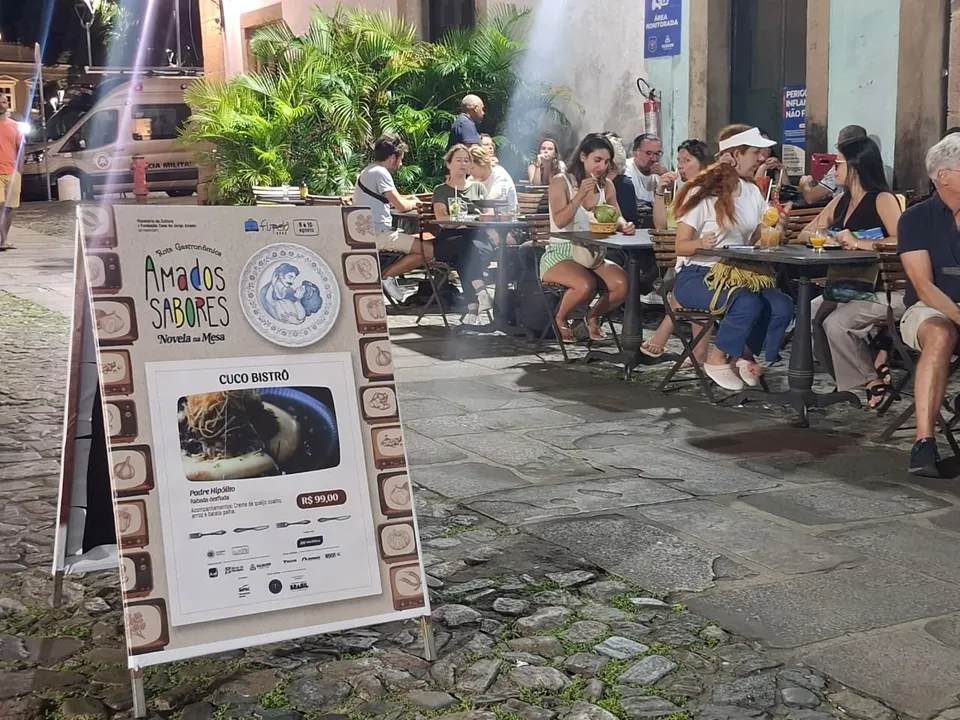 Iniciativa reúne os principais restaurantes e lanchonetes do Pelourinho
