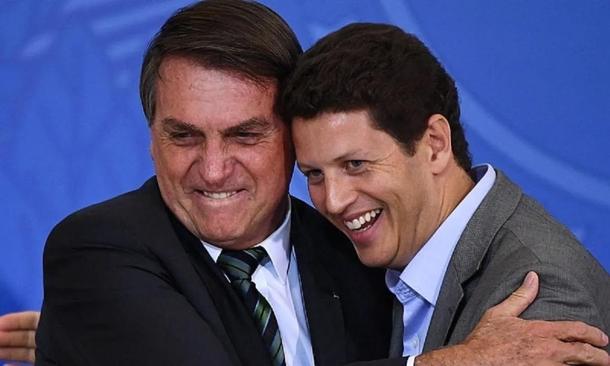 Jair Bolsonaro e Ricardo Salles