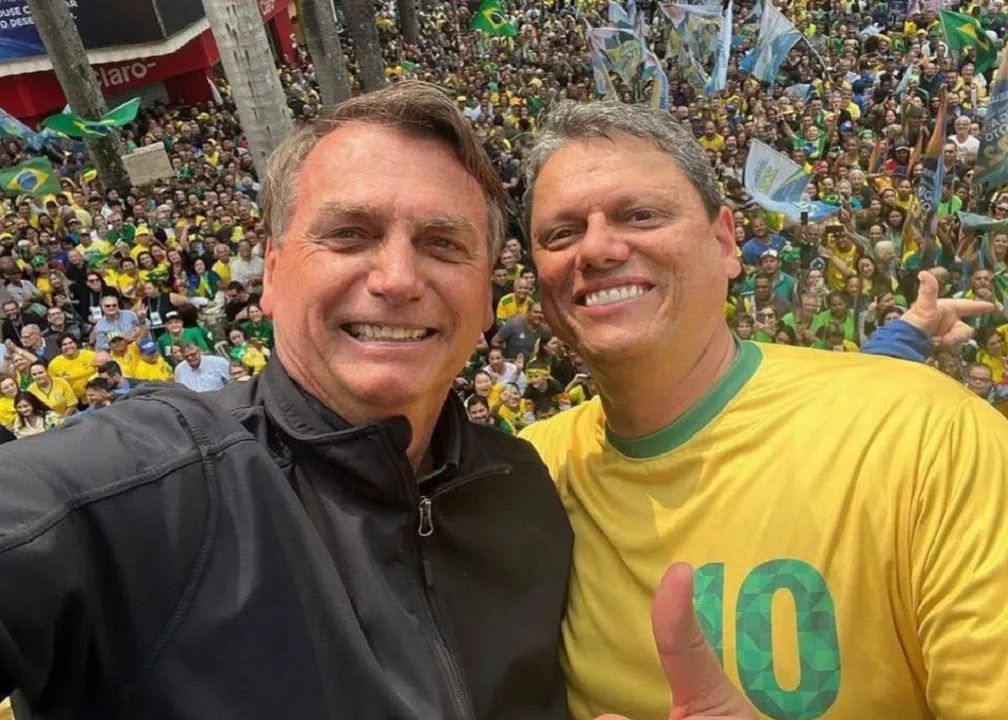 Bolsonaro deve anunciar Tarcísio de Freitas como seu sucessor