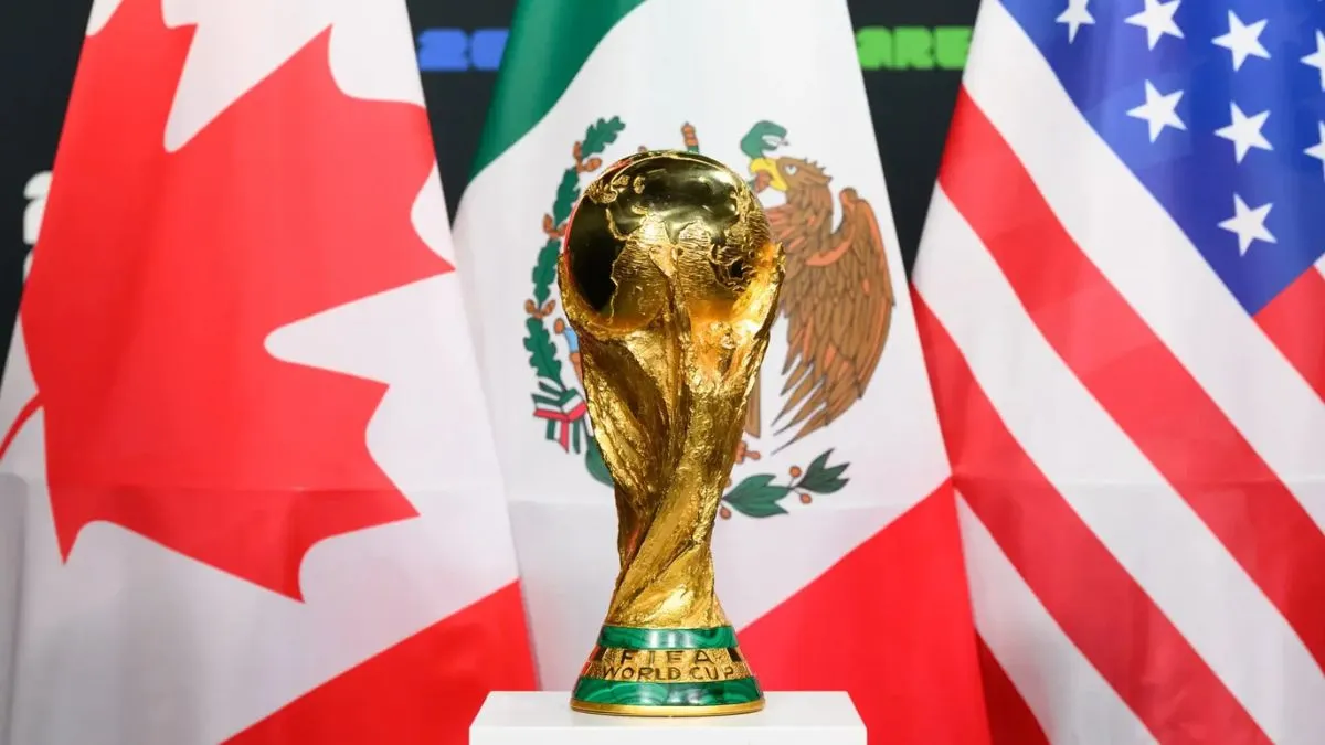 A Copa do Mundo de 2026 acontecerá nos Estados Unidos, no Canadá e no México