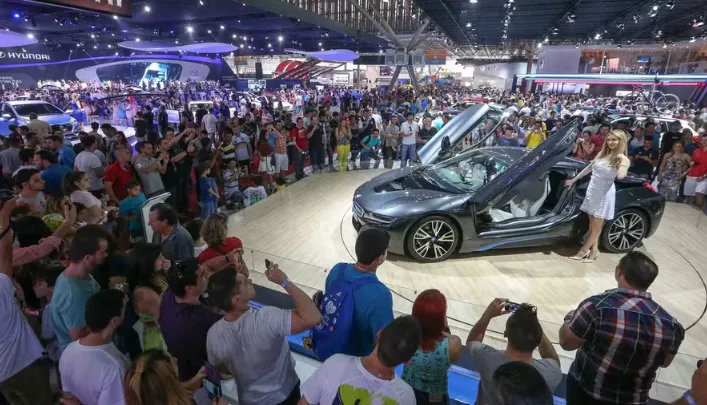 Salão do Automóvel volta acontecer depois de pausa desde 2018.