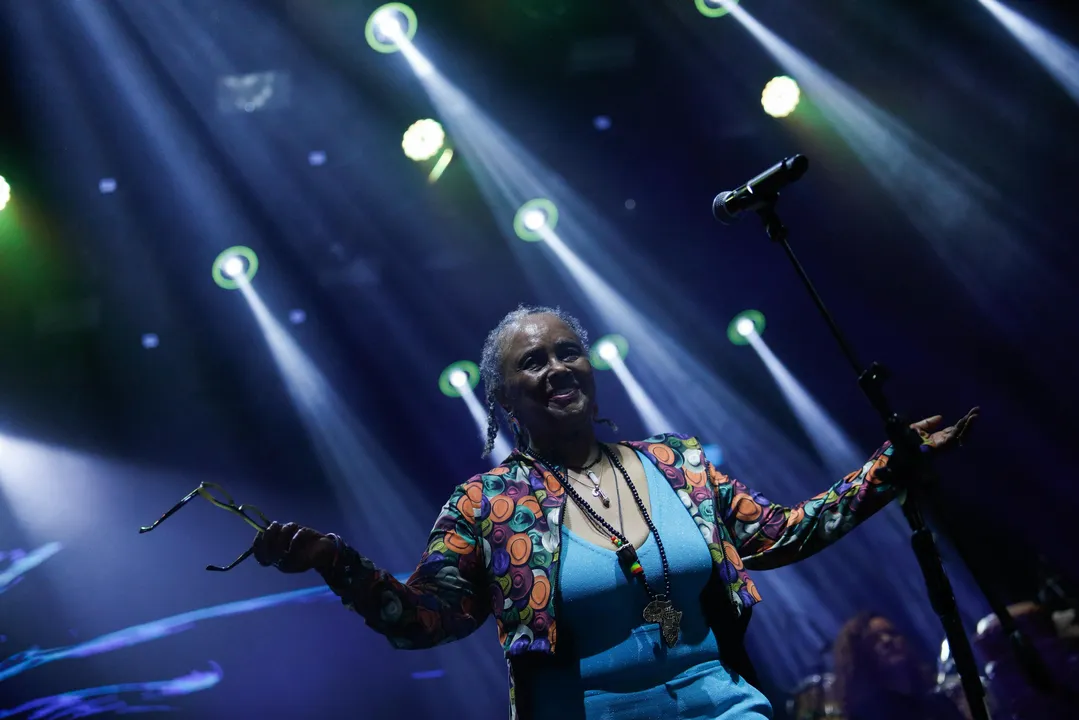 Sandra Sá foi a segunda atração o Festival A TARDE FM