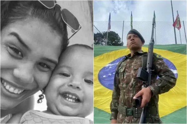 Gabrielly Simões Silva e Jade Carolina Simões Martins estavam abraçadas