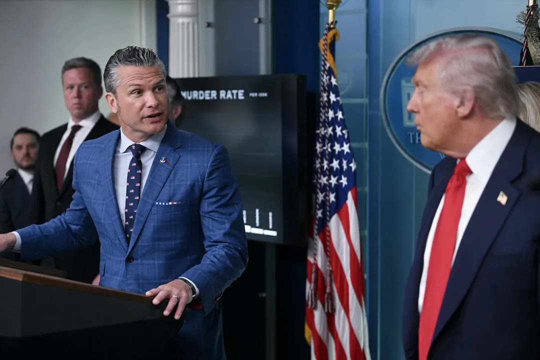 Pete Hegseth, secretário de Defesa do governo Donald Trump