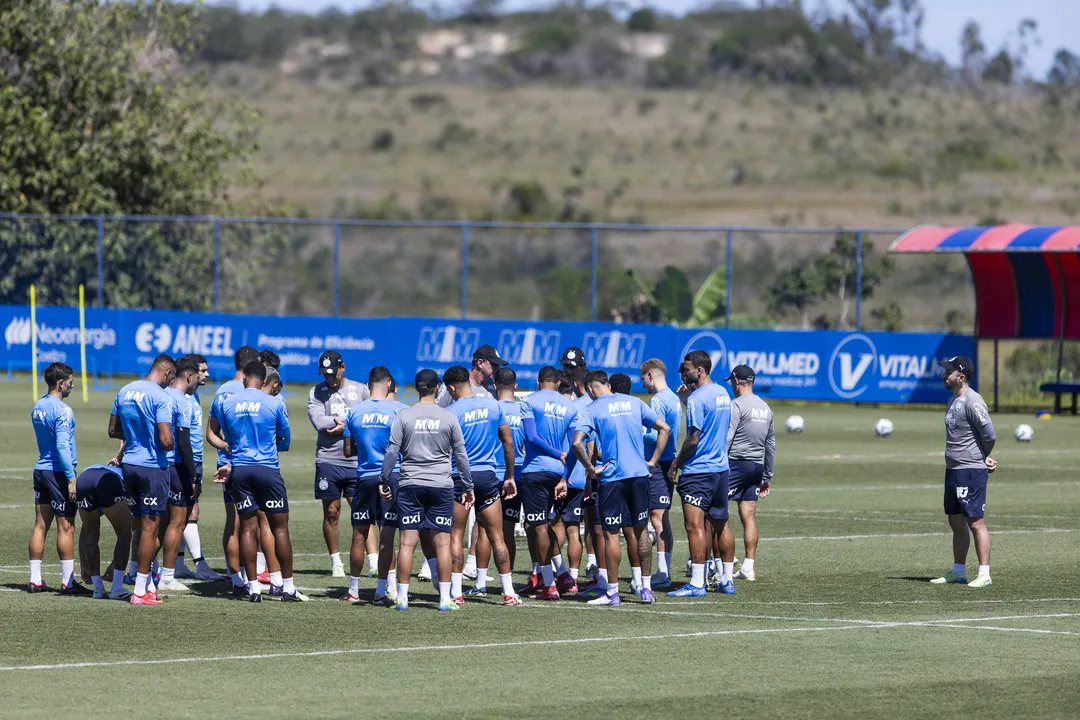 Treino do Bahia no CT Evaristo de Macedo