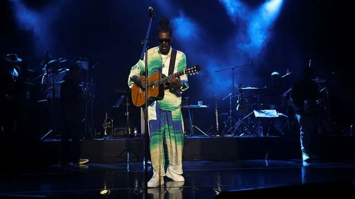 Show de Seu Jorge na Concha Acústica do TCA