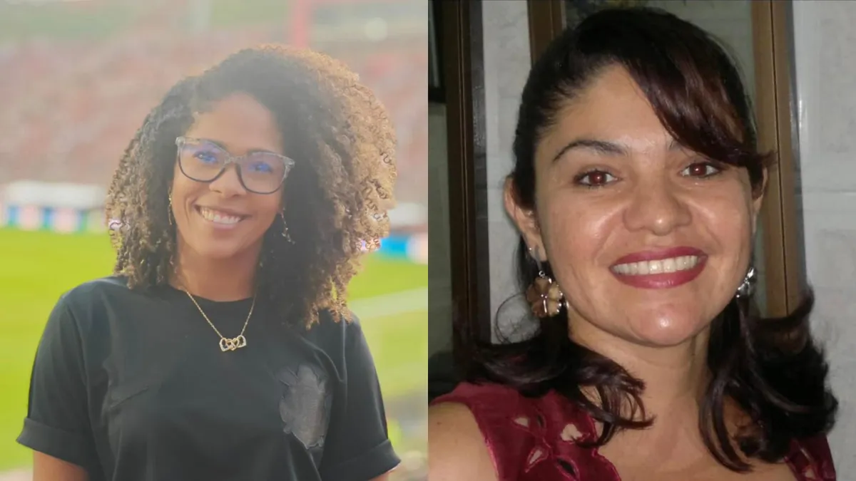 Daiane Venâncio (à esquerda) e Kallyana Borges (à direita)