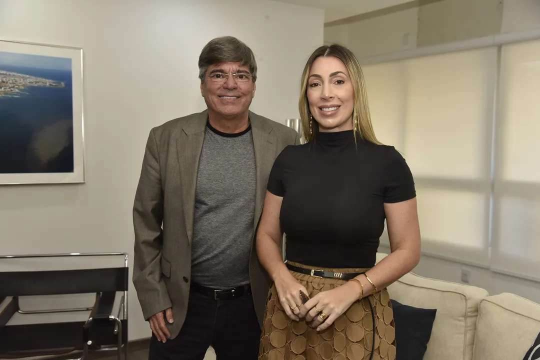 Carlos Falcão e Paula Lacorte