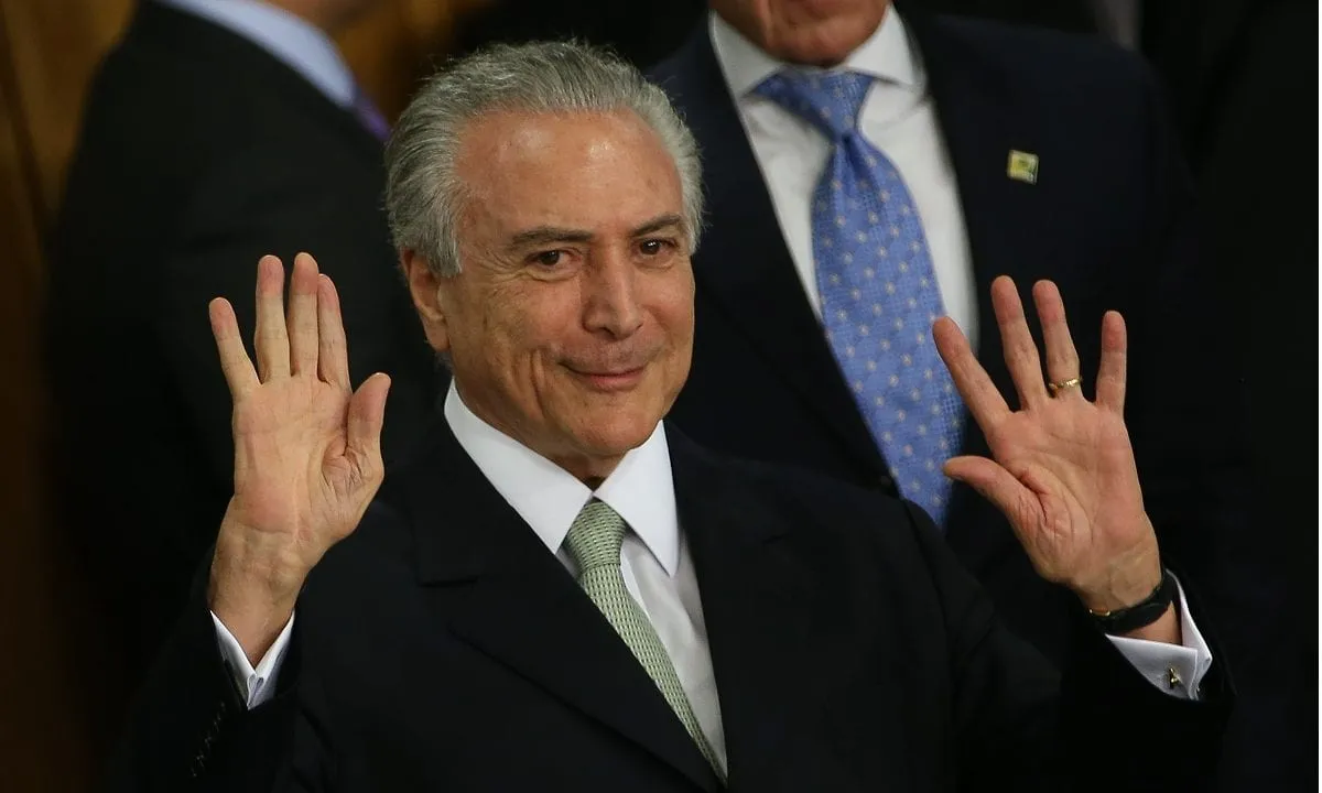 Ex-presidente Michel Temer participa de congresso