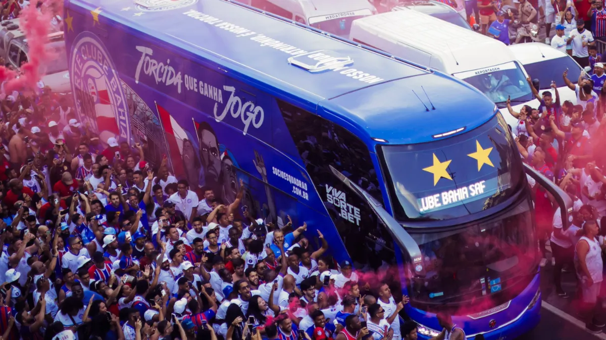 Torcida do Bahia lota a Fonte Nova