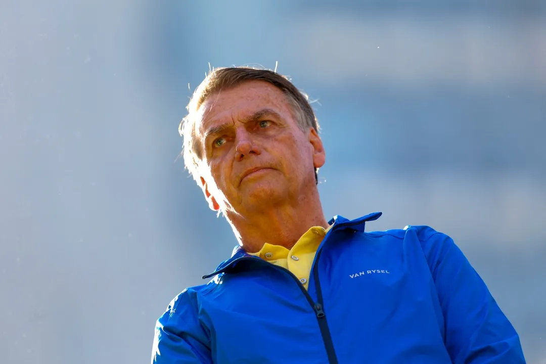 O ex-presidente Jair Bolsonaro