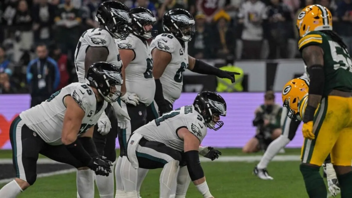 Partida entre Geen Bay Packers do Philadelphia Eagles na Arena do Corinthians