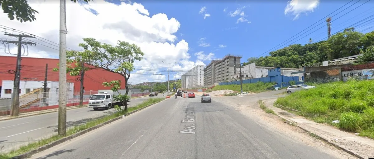 Avenida Barros Reis, em Salvador, onde o crime aconteceu (ilustração)