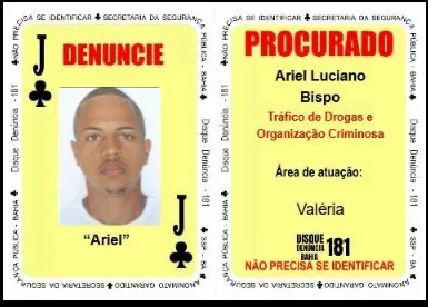 Imagem ilustrativa da imagem "Valete de Paus" foge, invade escola e acaba preso em Lauro de Freitas