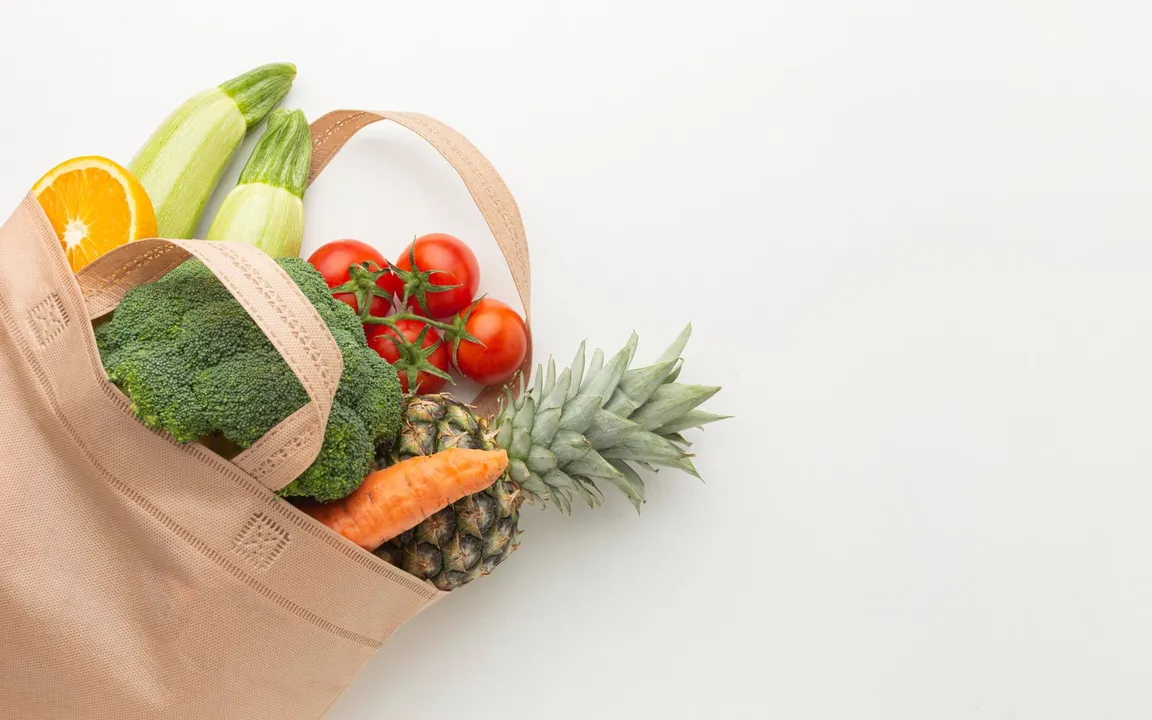 Os alimentos foramrecomendados por uma nutricionista