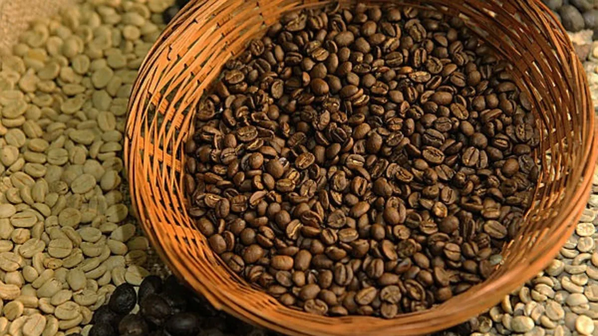 Grãos de café
