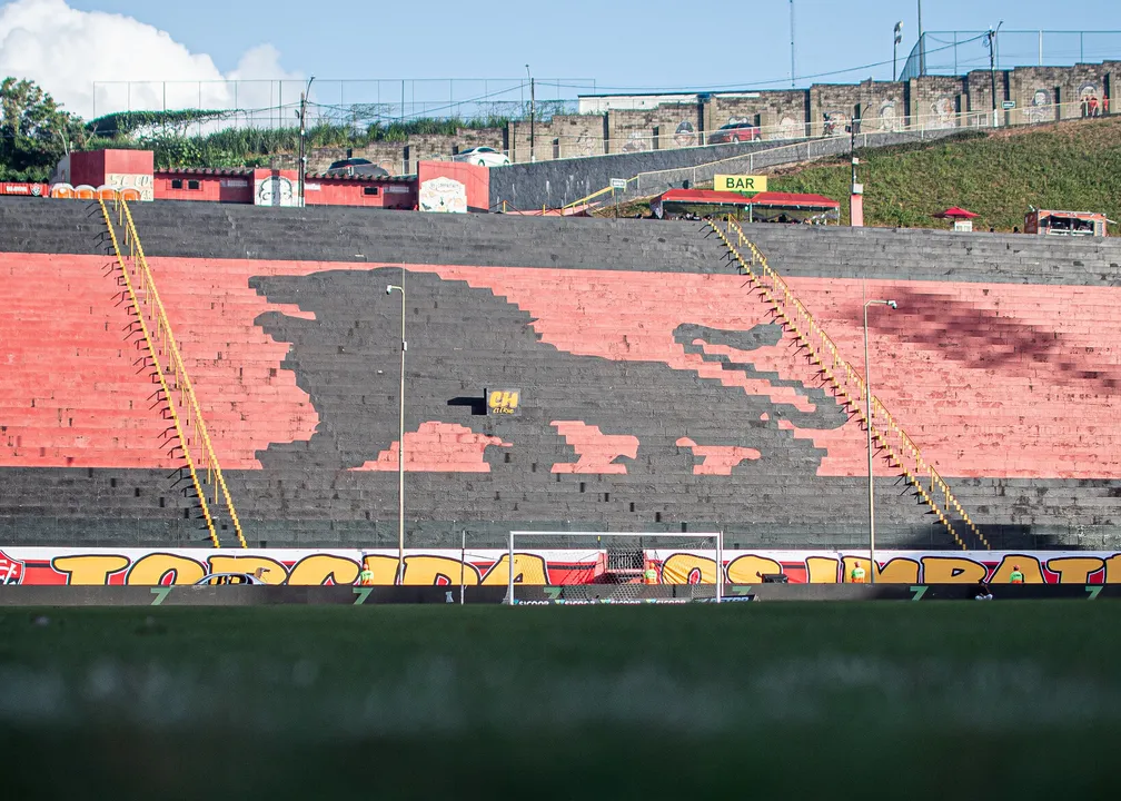 Arquibancada do Estádio Manoel Barradas