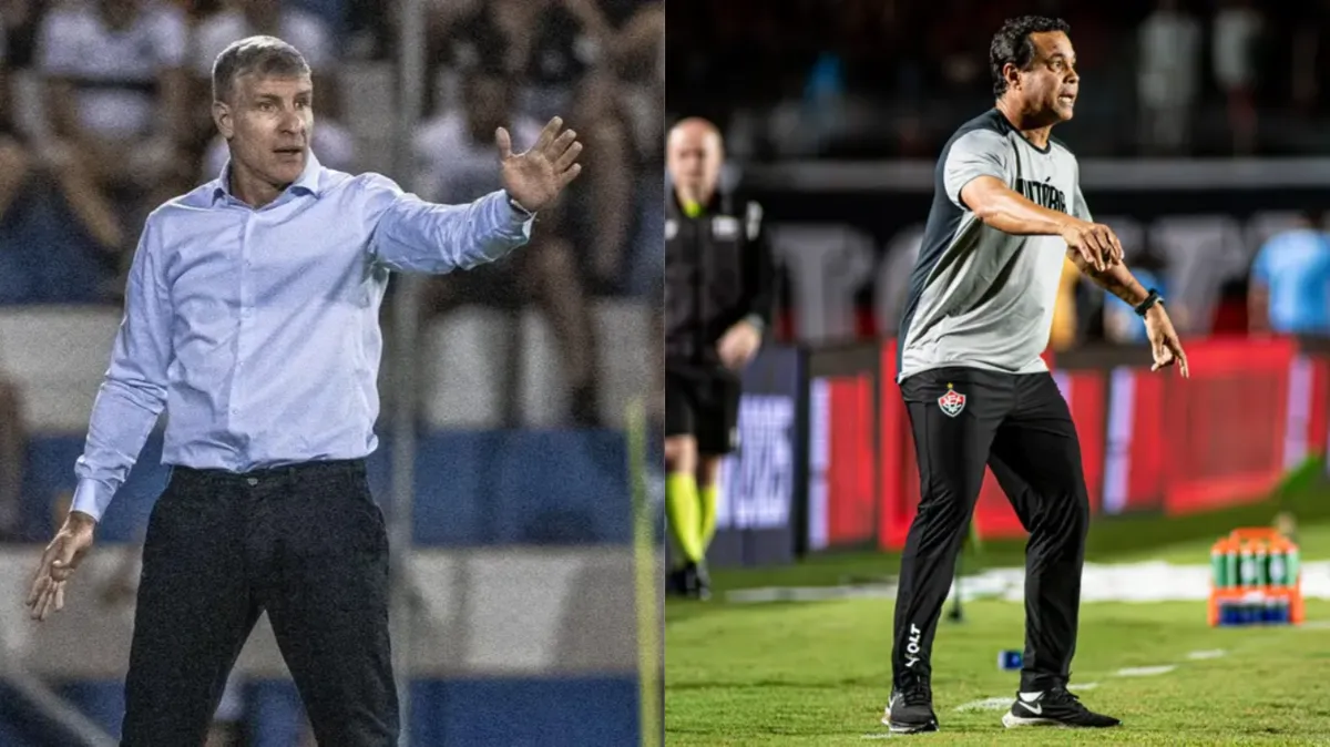 Martín Palermo e Rodrigo Chagas
